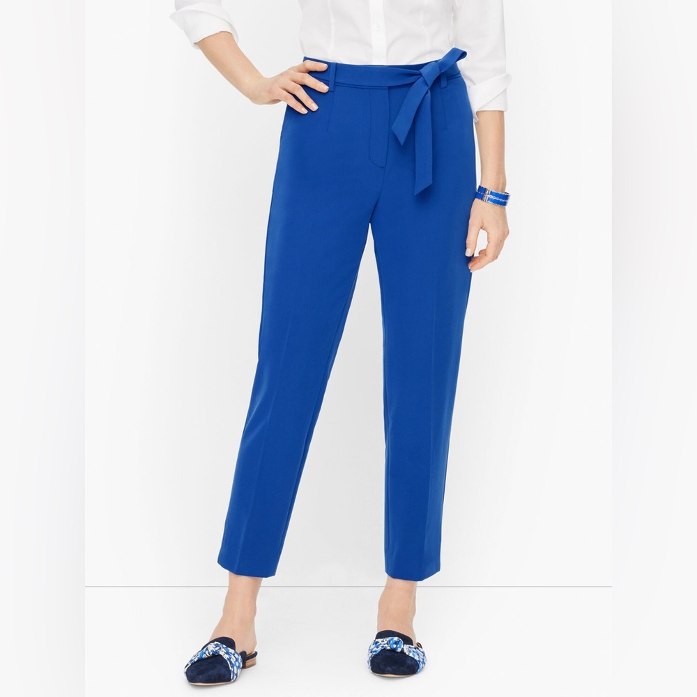 Elegant Blue Ankle Pants